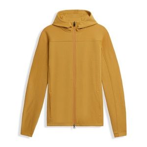 Ibex Shak hoodie NWT women’s size S, light gold, 100% Merino wool
